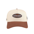 Racer Cap - Beige/Brown