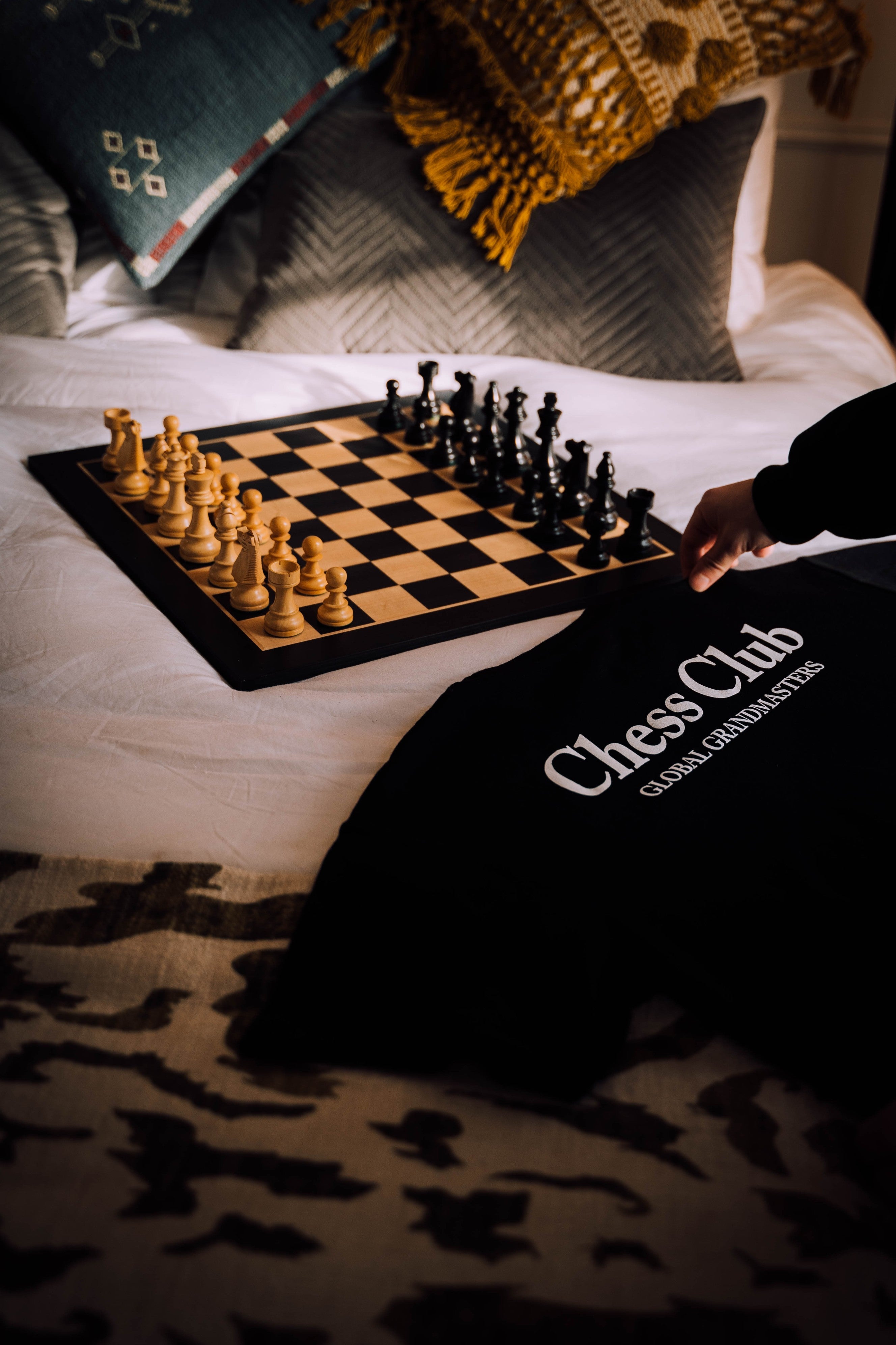 Global Grandmasters T Shirt - Black
