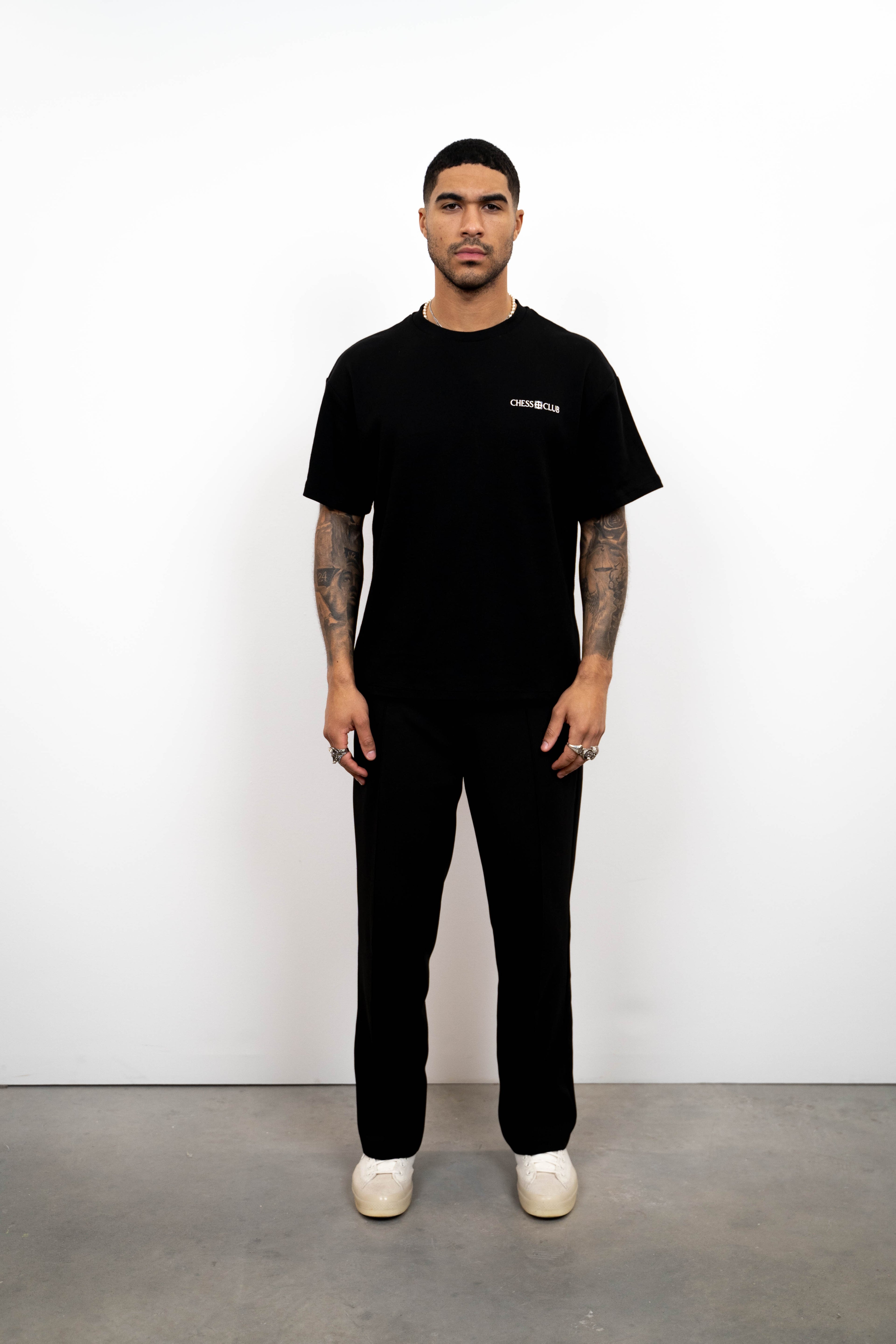 Chess Club Essential T Shirt - Black