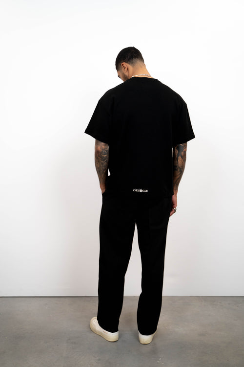 Chess Club Essential T Shirt - Black