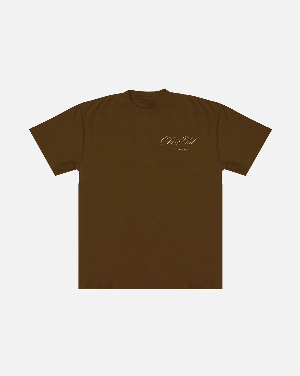 CHESS NOT CHECKERS T-SHIRT - BROWN