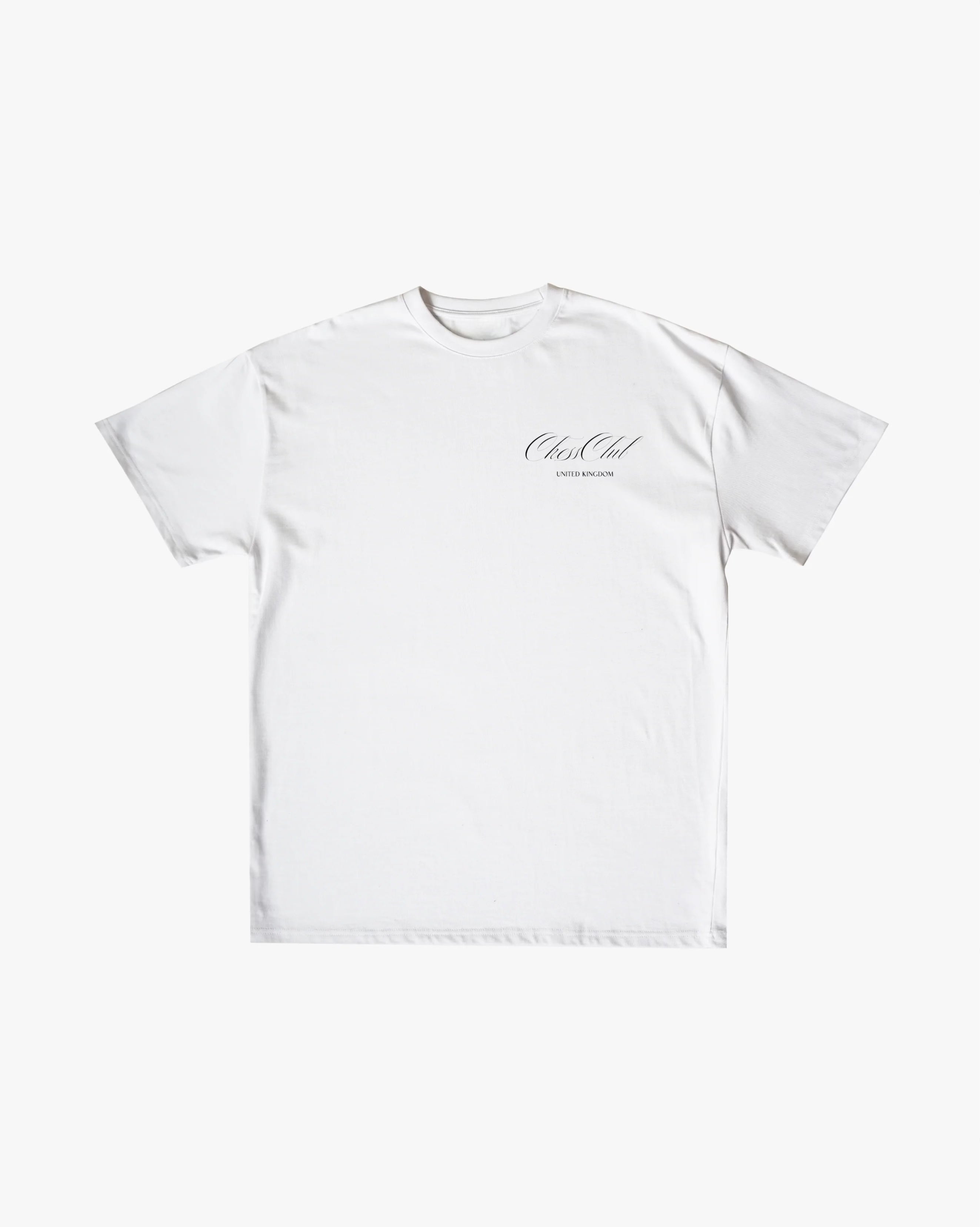 CHESS NOT CHECKERS T-SHIRT - WHITE